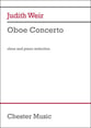 Oboe Concerto (2016-18) : For Oboe and Piano reduction cover